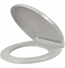 17503 BRIVE,JULY, PATIO Сиденье дюропласт быстросъемное с микролифтом, белый (для EDV102, E4345, E4187, UJV102) 17503