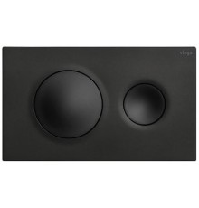 796389 Prevista Панель смыва для унитазов Visign for Style 20, пластик, матовый черный, модель 8610.1 796389