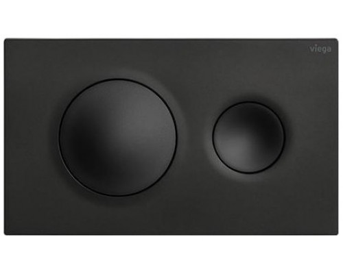 796389 Prevista Панель смыва для унитазов Visign for Style 20, пластик, матовый черный, модель 8610.1 796389