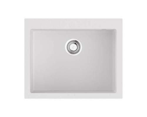 Мойка, OMOIKIRI, Bosen, шгв 500-610-210, отверстия для смесителя-3 промаркированных, чаши-1, цвет-белый