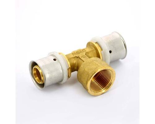 Тройник пресс-В UNI-FITT 26х3/4"х26 Тройник пресс-В UNI-FITT 26х3/4"х26