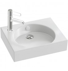 EGN112-00 ODEON RG Рукомойник 45 см, с отверстием под смеситель, белый EGN112-00