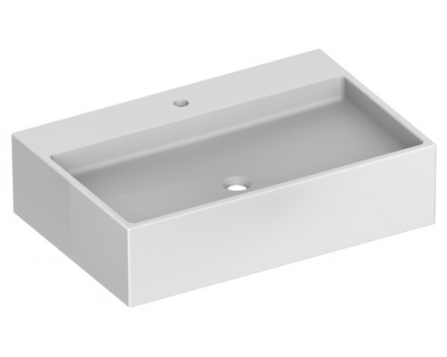 39062318001 EDITION 90 Керамическая раковина 805x535x205 mm, 1 отверстие под смеситель, БЕЗ перелива, белый 39062318001