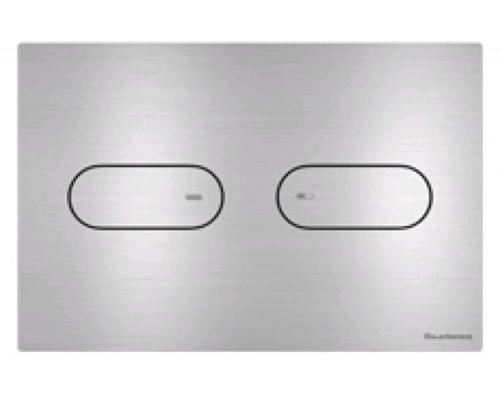 Клавиша смыва, Artceram, Inox 711, для унитаза, шгв 245-5,5-165, цвет-Steel