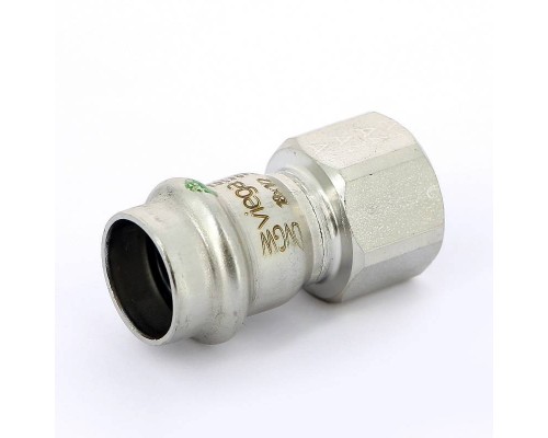 Муфта пресс-В нержавеющая сталь Sanpress Inox VIEGA 18х1/2