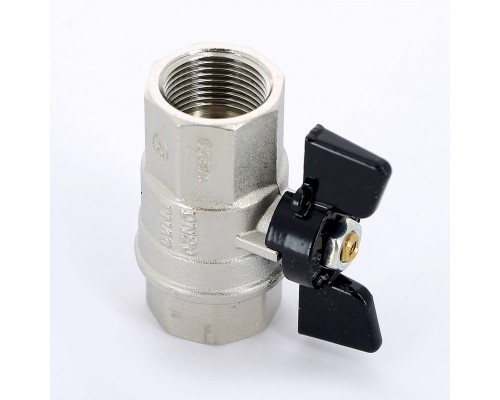 Кран шаровой ВВ NEVADA бабочка BUGATTI 3/4"