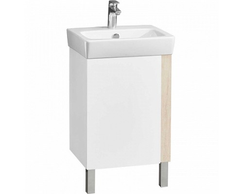 1A2578K0AHB20 Набор: 1A257801AHB20 Тумба-умывальник Кантри 50 Бел/Дуб Верона/ 1WH302184 Раковина НЕО-50 1A2578K0AHB20