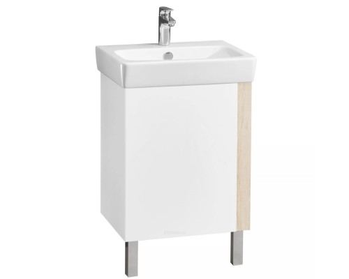 1A2576K0AHB20 Набор: 1A257601AHB20 Тумба-умывальник Кантри 55 Бел/Дуб Верона/ 1WH302185 Раковина НЕО-55 1A2576K0AHB20