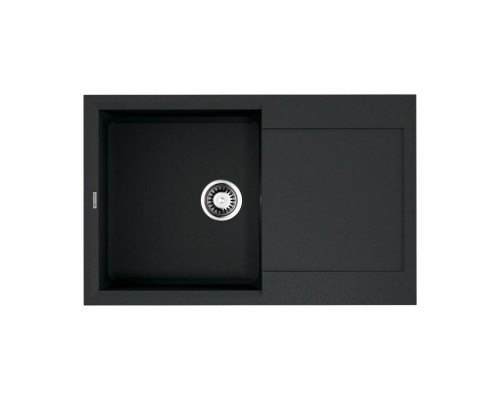 Мойка, OMOIKIRI, Sakaime, шгв 790-500-240, отверстия для смесителя-6 промаркированных, цвет-чёрный