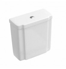 7721 11R1 HOММAGE Бачок с мех-м двойного слива, подвод сзади или сбоку, Альпийский белый CeramicPlus (ТОЛЬКО С УНИТАЗАМИ) 772111R1