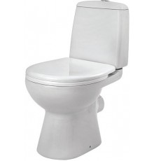 1.WH30.1.746 ЦЕЗАРЬ унитаз-компакт, гориз.выпуск, 2 режима, soft-close 1.WH30.1.746