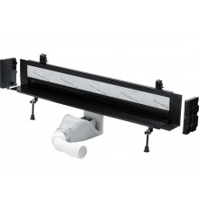 736552 Advantix Vario душевой лоток для встраивания в стену, проп. способность 0,45 л/с, L=300-1200, H=90-160, модель 4967.10 736552