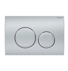 115.127.46.1 Смывная клавиша Geberit Delta20, для двойного смыва: Матовый хром 115.127.46.1