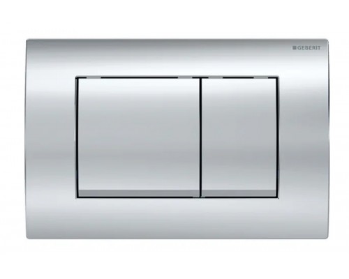 115.137.21.1 Смывная клавиша Geberit Delta30, для двойного смыва: Глянцевый хром 115.137.21.1