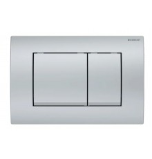 115.137.46.1 Смывная клавиша Geberit Delta30, для двойного смыва: Матовый хром 115.137.46.1