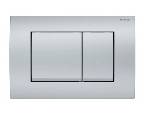115.137.46.1 Смывная клавиша Geberit Delta30, для двойного смыва: Матовый хром 115.137.46.1