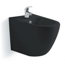AQ1016-MB ЕВРОПА Биде подвесное 510355311, цвет черный матовый AQ1016-MB