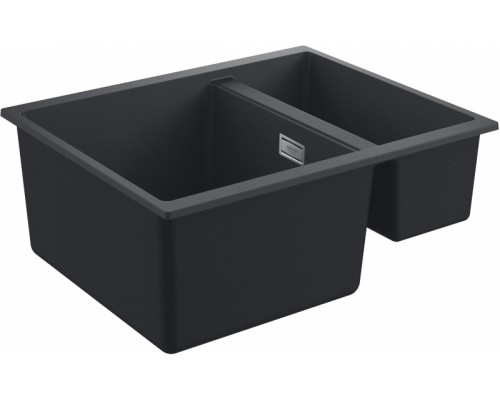 31648AP0 K500 Мойка с 2 чашами, 555 x 460 мм, черный гранит (5 шт.- пал.) 31648AP0