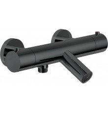 VE125010/1FLP VELIS термостатический смеситель для ванны, глянцевый черный VE125010/1FLP