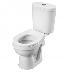 1.WH50.1.741 КАСПЕР Унитаз-компакт прям (стандарт: 1-реж., полипропилен, пл. крепеж) 1.WH50.1.741