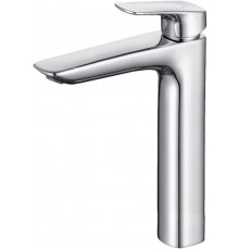 AQ1004CR ВЕГА смеситель для раковины высокий 227 без донного клапана AQ1004CR