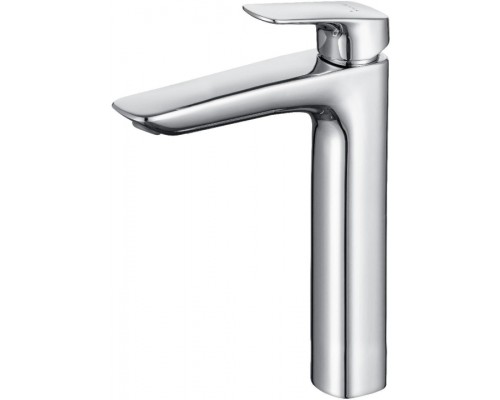 AQ1004CR ВЕГА смеситель для раковины высокий 227 без донного клапана AQ1004CR