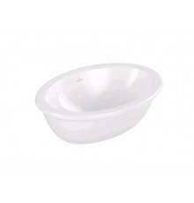 Раковина, Villeroy Boch, Loop Friends, шгв 485-325-215, отверстия для смесителя-отсутствуют, CeramicPlus, цвет-альпийский белый