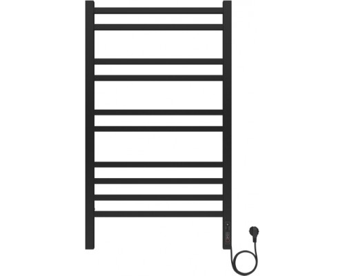 Альтаир П10 500х900 электрический (quick touch) Полотенцесушитель Aquatek (черный муар) AQ EL KP1090BL