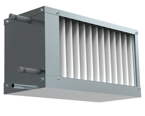 Водяной охладитель для прямоугольных каналов WHR-W 800*500-3