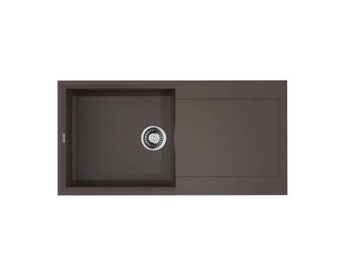 Omoikiri Sakaime 100-DC Кухонная мойка Tetogranit 100x50 см, цвет: темный шоколад 4993888 Omoikiri Sakaime 100-DC Кухонная мойка Tetogranit 100x50 см, цвет: темный шоколад 4993888