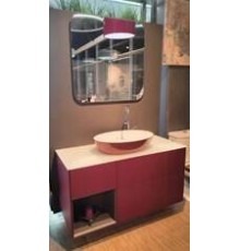 Комплект мебели, Villeroy&Boch, Finion, цвет тумбы-Peony Matt, цвет раковины-Bordeaux
