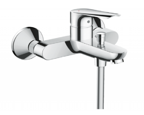 Смеситель для ванны и душа, Hansgrohe, Logis E, цвет-хром
