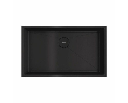 Мойка, OMOIKIRI, TAKI, шгв 740-440-200, отверстия для смесителя-отсутствуют, цвет-графит