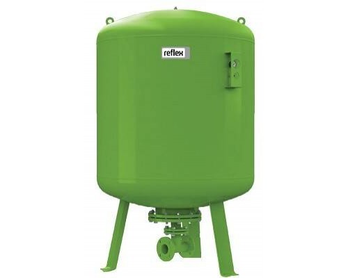 Расширительный бак, DT 1000/10 Ø 1000, DN 65/PN 16, зелёный