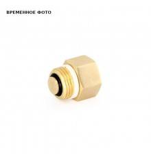 Клапан отсечной Uni-Fitt для воздухоотводчика НВ 1/2" х 3/8" никелированный