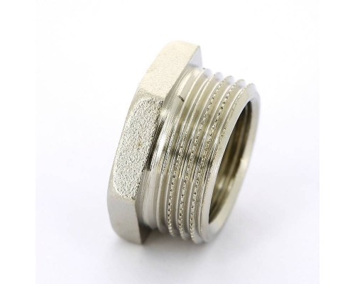 Футорка НВ никелированная TIEMME 1"x3/4"