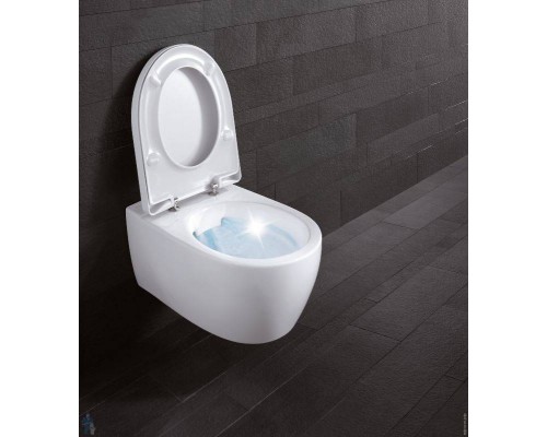 Сиденье для унитаза Geberit iCon с металлическими петлями, SoftСlose