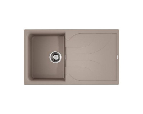 Omoikiri Yasugata 86-SA Кухонная мойка Tetogranit 86x50 см, цвет: бежевый 4993870