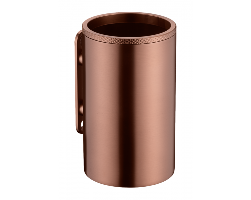 Boheme Uno Стакан для зубных щеток подвесной, латунный, цвет: brushed bronze 10982-BRB