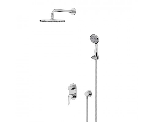 LM0429CLINARAСмеситель для душа встраиваемый с дополнительной 1-функциональной лейкой, хром LM0429C