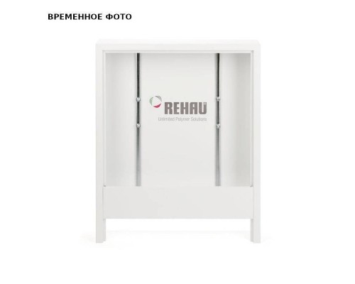 Шкаф коллекторный 130/805 накладной тип AP окрашенная сталь RAL9016 REHAU