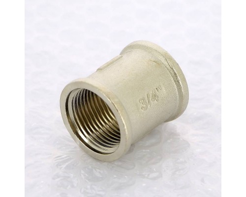 Муфта В никелированная UNI-FITT 3/4" Муфта В никелированная UNI-FITT 3/4"