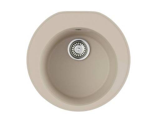 Omoikiri Miya 50-R-BE Кухонная мойка Tetogranit 50,5x49 см, цвет: ваниль 4993504 Omoikiri Miya 50-R-BE Кухонная мойка Tetogranit 50,5x49 см, цвет: ваниль 4993504