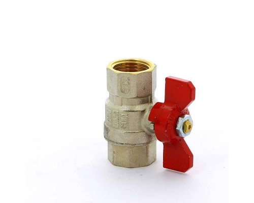 Кран шаровой ВВ SCIROCCO бабочка TIEMME 1/2"