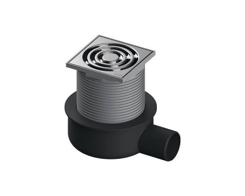 Трап, TECE, TECEdrainpoint S 50, низкий горизонтальный, DN-50, цвет решетки-нержавеющая сталь Трап, TECE, TECEdrainpoint S 50, низкий горизонтальный, DN-50, цвет решетки-нержавеющая сталь
