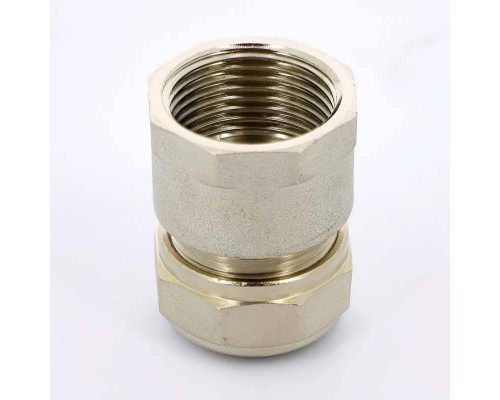 Муфта обжим-В никелированная UNI-FITT 26х1"