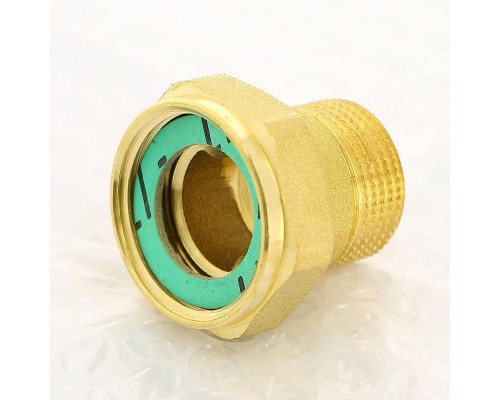 Соединение с накидной гайкой НВ Uni-Fitt 3/4" x 1" с плоской прокладкой Соединение с накидной гайкой НВ Uni-Fitt 3/4" x 1" с плоской прокладкой