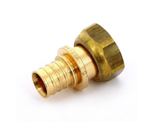 Муфта надвижная В с накидной гайкой бронзовая REHAU 20х3/4"