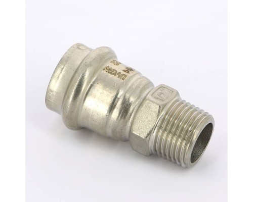 Муфта Н-пресс IBP 22 x 1/2" нерж.сталь Муфта Н-пресс IBP 22 x 1/2" нерж.сталь