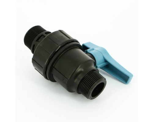 Кран НН Unidelta 1"1/4 для труб ПНД полипропилен PP-B